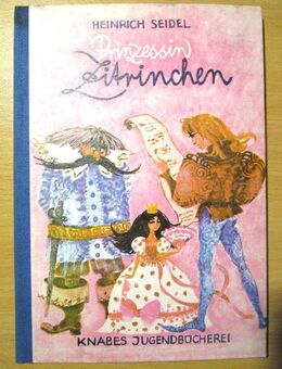 Knabes Jugendbücherei Buch DDR 1984 Prinzessin Zitrinchen - Naumburg (Saale) Janisroda