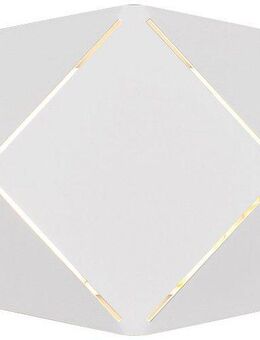 TRIO Leuchten LED Wandleuchte Zandor, LED fest integriert, Warmweiß, LED Wandlampe mit up-and-down Beleuchtung, 700 Lumen, 3000Kelvin