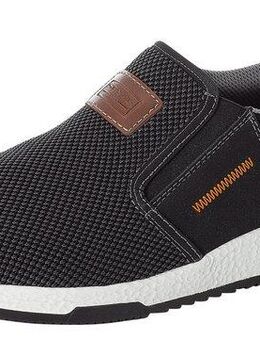 Rieker Slip-On Sneaker Casual Slipper, Freizeitschuh, Schlupfschuh mit Kontrastnaht