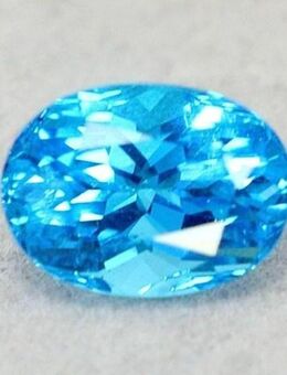 3, 44 ct - TOP , VVS SWISS BLUE TOPAZ + GLB ZERTIFIKAT *** - Neubrandenburg