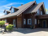 Wohnen mit Charakter - Traumhaftes Holzhaus / Blockhaus in Alstätte - Ahaus