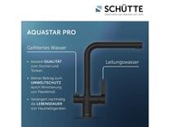 Schütte Spültischarmatur AQUASTAR PRO mit Filtersystem für Trinkwasser, praktische Cold-Start-Funktion