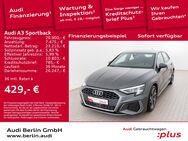 Audi A3, Sportback S line 35 TFSI, Jahr 2021 - Berlin