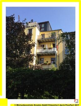 Schöne 3-R-Wohnung mit Balkon zur Hofseite!! Einbauküche möglich !! - Radeberg