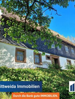 Sanierungsbedürftiges Fachwerkhaus in ruhiger Südhanglage! - Lichtenau (Sachsen)