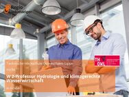 W 2-Professur Hydrologie und klimagerechte Wasserwirtschaft - Höxter