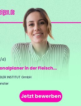 (Senior) Personalplaner (m/w/d) in der Fleischwarenindustrie - Münster