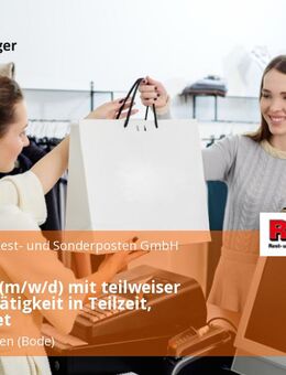 Kassierer (m/w/d) mit teilweiser Verkaufstätigkeit in Teilzeit, unbefristet - Oschersleben (Bode)