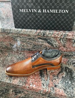 Stylische Herren Halbschuhe, Marke Melvin & Hamilton,Gr.44, Farbe braun - München
