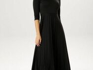 Aniston CASUAL Maxikleid Rockteil mit Volant aus Plissee