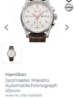 Herren Uhr Hamilton Jazz Master aus meiner Uhrensammlung. - Waldshut-Tiengen