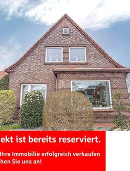 Reserviert: Chamantes Haus mit zwei Wohneinheiten - Jever