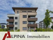 Exklusives Wohnen am Mangfall-Kanal - Stilvolle 4-Zimmer-Wohnung mit Weitblick ins Grüne! - Kolbermoor