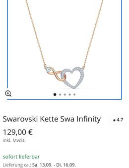 Swarovski Kette Swa Infinity - Hamburg