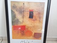 Miro Druck Poster gerahmt Höhe 77cm Breite 57cm Inkl. Holz Rahmen - Essen