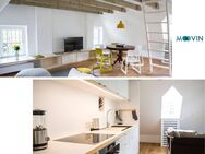 Exklusive 3 Zimmer-Wohnung in historischer Burg Bachem mit Designermöbeln - Frechen