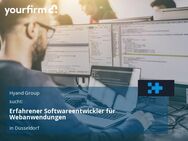 Erfahrener Softwareentwickler für Webanwendungen - Düsseldorf