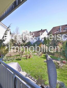 Charmante 3-Zimmer-Erdgeschosswohnung mit Garten und Balkon - Baden-Baden