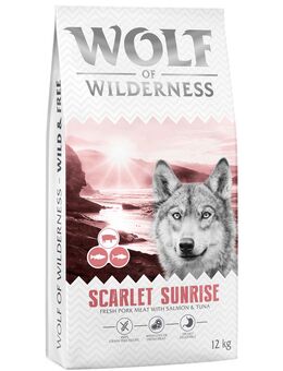 Wolf of Wilderness "Scarlet Sunrise" Lachs & Thunfisch - getreidefrei - 12 kg neue Rezeptur