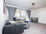 Vollständig saniertes und möbliertes 1-Zimmer City Apartment mit Balkon und Stellplatz in Winterhude - Hamburg