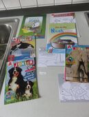Kinderzeitschriften und Mal- und Bastelvorlagen zum verschenken in 70329