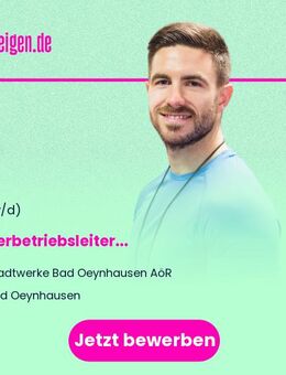 Bäderbetriebsleiter (m/w/d) - Bad Oeynhausen