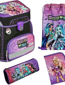 Scooli Schulranzen EasyFit, Monster High (Set, 5-tlg)