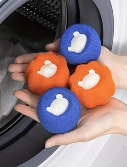 6x Katze Hund Haustierhaarentferner für den Trockner Wäschetrockner Reduziert Falten - Wuppertal