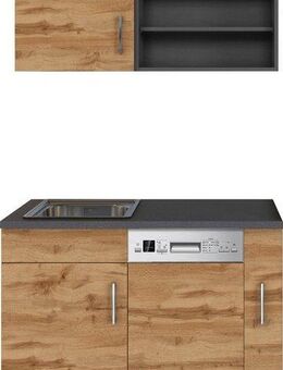 KOCHSTATION Pantryküche KS-Mali, Breite 110 cm, mit E-Geräten