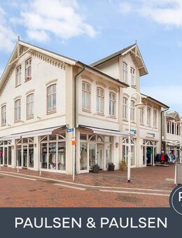 Lukratives Geschäftshaus inklusive Studiowohnung im Bäderstil gelegen im Stadtzentrum von Westerland - Sylt
