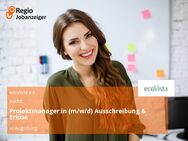 Projektmanager:in (m/w/d) Ausschreibung & Erlöse - Augsburg