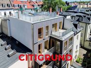 Au/Beste Raritätenlage - Stylische Neubau-Wohnung mit Balkon in energieeffizientem Stadthaus - München