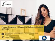 Physiotherapeut / Masseur / Wellness-Masseur (m/w/d) - Bad Wilsnack