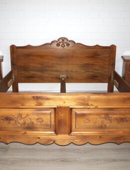 Bett (Nr.1185) Doppelbett inkl. 2 Ns. Voglauer Anno 1600 - Sulingen