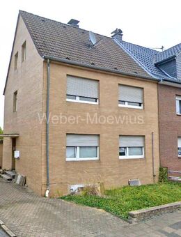 Einseitig angebautes Einfamilienhaus mit viel Potenzial, Garage und großem Garten - Sankt Augustin