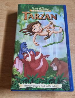 Tarzan der Film 1998 / Das Junglebuch Uk englische Version / VHS Kassetten - Altena