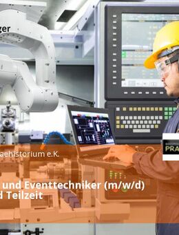 Elektriker und Eventtechniker (m/w/d) in Voll und Teilzeit - Schiffweiler