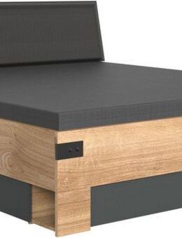 Wimex Stauraumbett Stockholm, gepolstertes Kopfteil, zusätzlicher Stauraum am Fußende, inklusive 2 Bettschubladen, wahlweise 160 oder 180x200cm Liegefläche