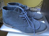 Dunkelblaue Wildleder-Schuhe, Herrenboots Gr. 42 - Bonn