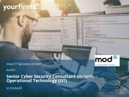 Senior Cyber Security Consultant (m/w/d) Operational Technology (OT) - Einbeck