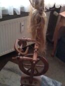 Spinrad Spinnrad Deko Dekoration in 38440
