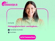 Pädagogische Fach- und Ergänzungskraft (m/w/d) - Aschheim