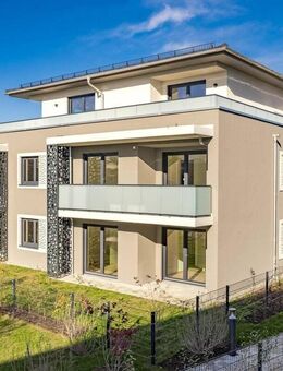 NEUBAU Erstbezug: Barrierefreie 3-Zimmer-Wohnung mit zwei Bädern und Balkon - Putzbrunn