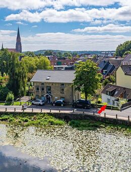 Altstadtperle mit Blick auf den Polierteich - Schleswig