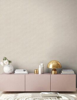 living walls Vliestapete Stories of Life Vliestapete Beige mit Leinentextur modern, leicht strukturiert, Leinenoptik, einfarbig, uni, (1 St), Uni einfarbige moderne Tapete Tapeten Wohnzimmer Schlafzimmer Küche