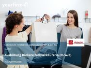 Ausbildung Bäckereifachverkäuferin (m/w/d) - Angermünde