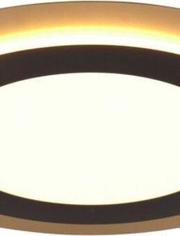 TRIO Leuchten LED Deckenleuchte MORGAN, runde Deckenlampe Ø 45cm, dimmbar, CCT, Memoryfunktion, Timer, Nachtlichtfunktion, LED fest integriert, warmweiß - kaltweiß, Nachtlicht, 42W 5600 Lumen, 2700-6500 Kelvin, inkl Fernbedienung