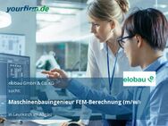 Maschinenbauingenieur FEM-Berechnung (m/w/d) - Leutkirch (Allgäu)
