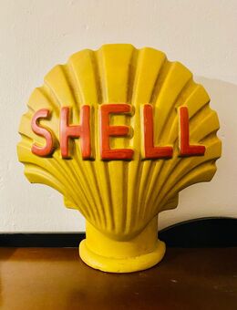 Shell Muschel Gips Reklame Figur Öl Benzin Werbung Werbefigur - Köln