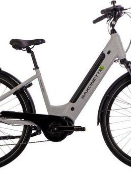 SAXONETTE E-Bike Trekkingrad Premium Sport (Wave), 10 Gang, Kettenschaltung, Mittelmotor, 522 Wh, Pedelec, Elektrofahrrad für Damen u. Herren
